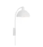Nordlux Ellen 20 Wandleuchte Metall und Textil Weiß | Geeignet für E14